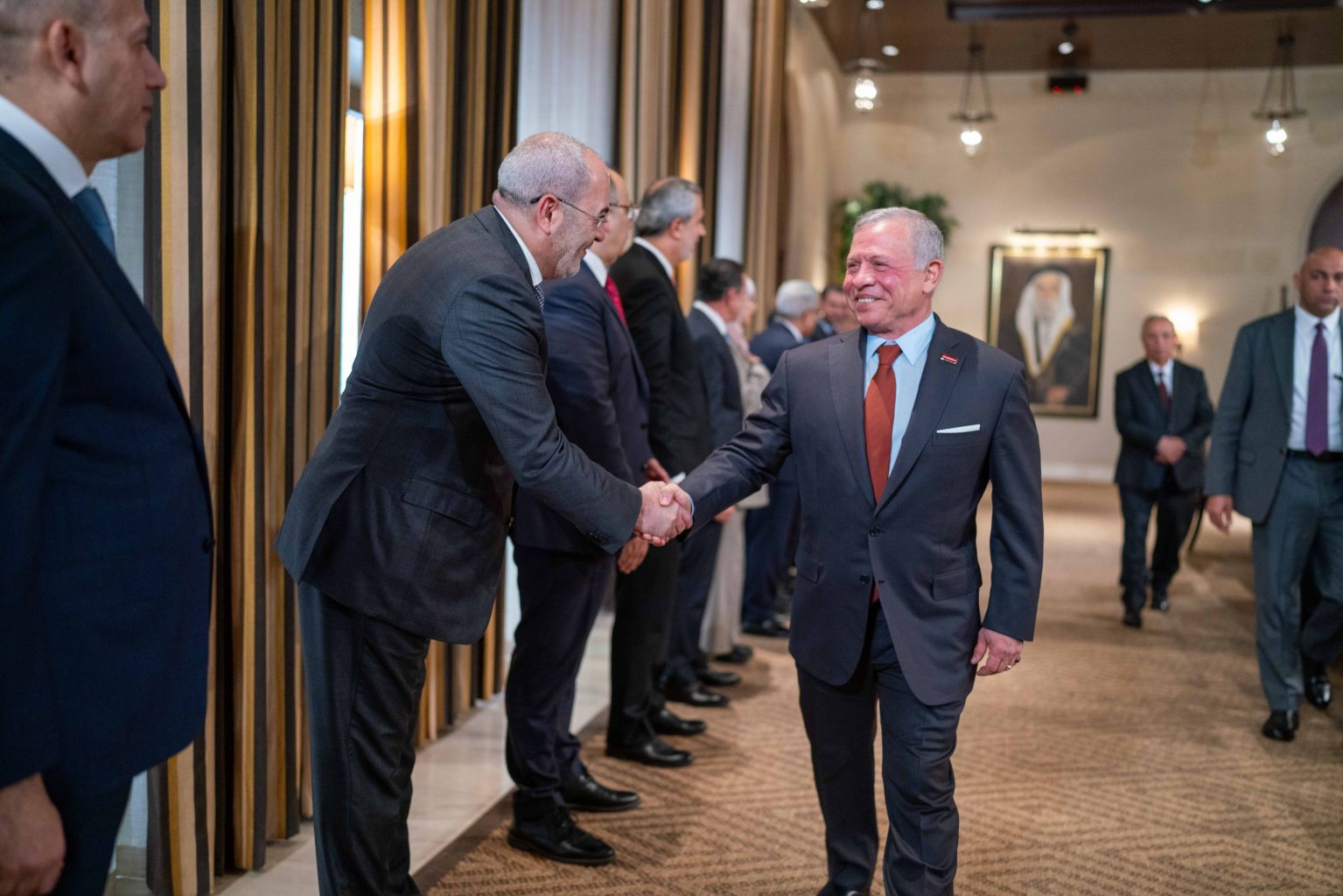 Iyad Hamarneh Attends Royal Meeting on Judicial Reform